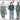 CMK 1/72 Warsaw Pact Pilots (3 fig.) Resin Figure Model Kit