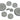 Eduard 1/48 Eduard SBD5 Wheels for ATE & RMG (Resin)