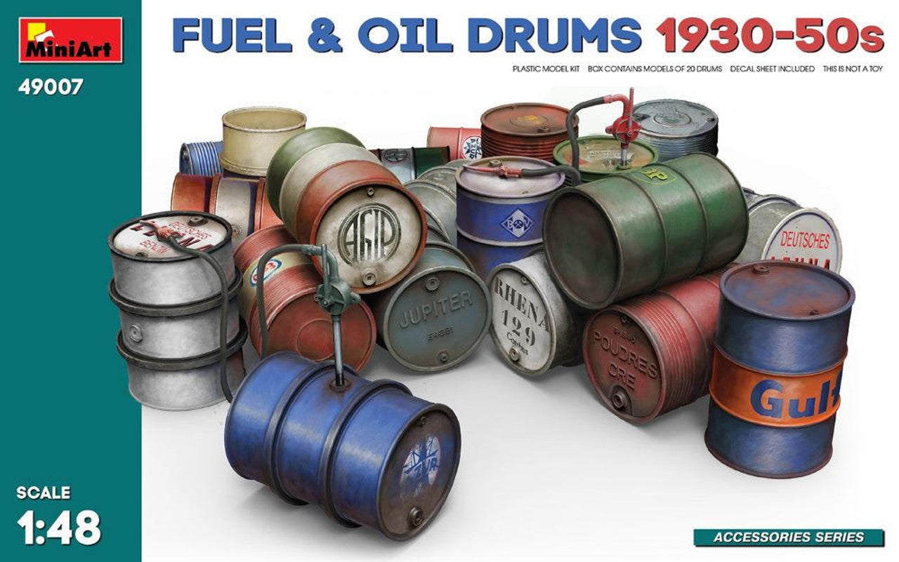 Miniart 1 48 Miniart Fuel Oil Drums 1930 50s Military Model Supply miniart-1-48-miniart-fuel-oil-drums-1930-50s-military-model-supply