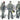 CMK 1/72 US pilots Vietnam war (3 fig.) Resin Figure Model Kit