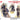 ICM Models 1/35 ICM German Armoured Vehicle Crew (1941-1942) (4 figures and cat)